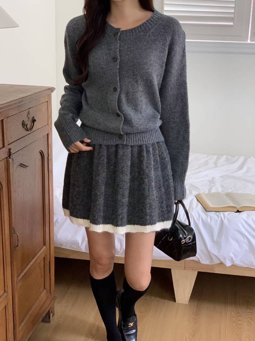 C3101 Half Wrapped In You Knit Set