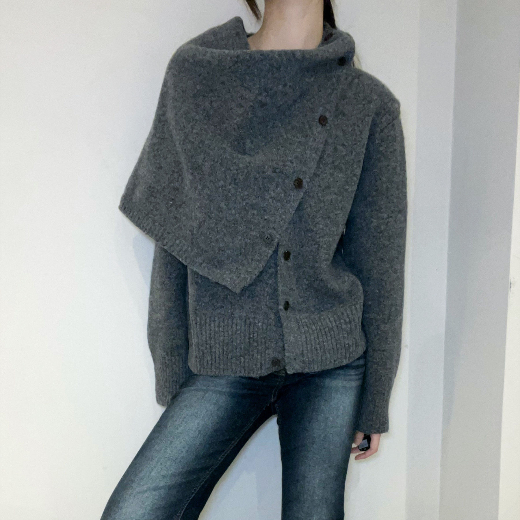 C3101 Half Wrapped In You Knit Set