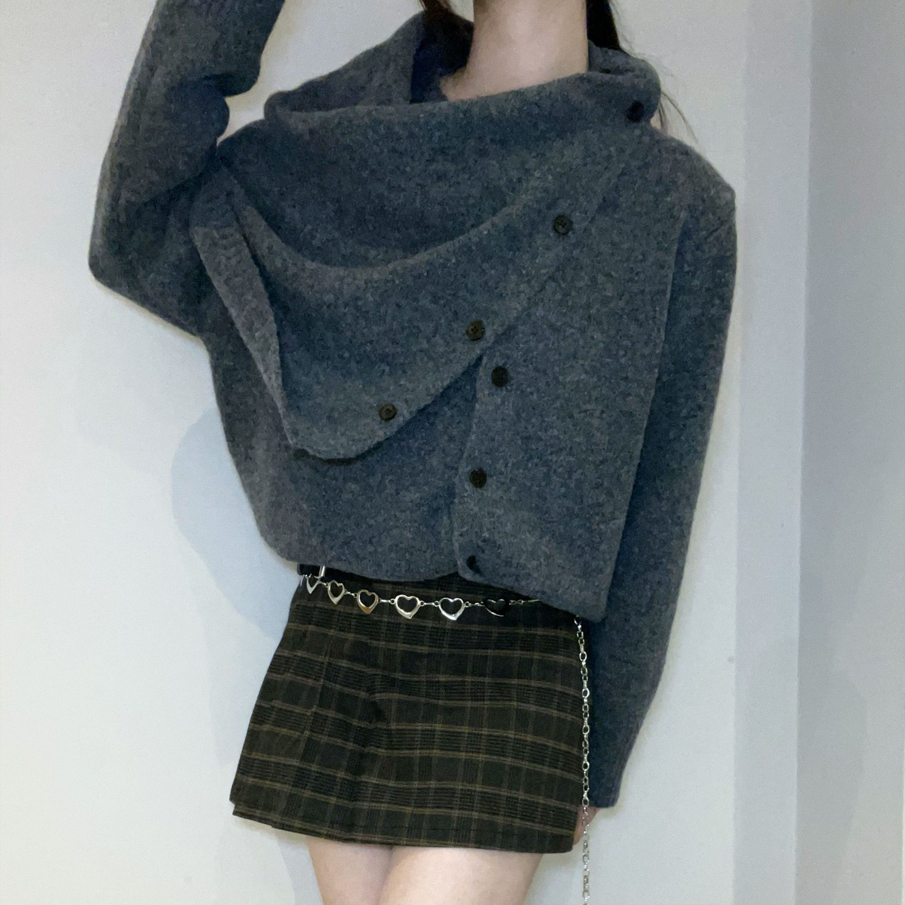 C3101 Half Wrapped In You Knit Set