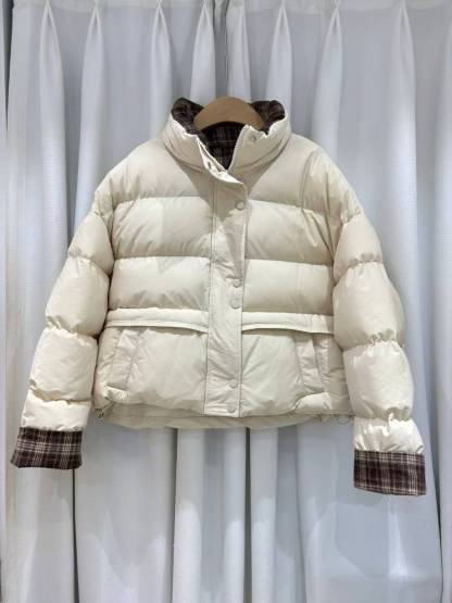 [WEBSITE EXCLUSIVE] C3103 Checkered Charm Puffer Jacket