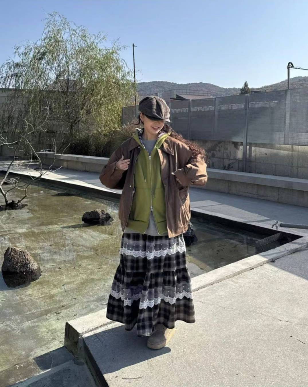 [WEBSITE EXCLUSIVE] C3104 Vintage Tiered Maxi Skirt