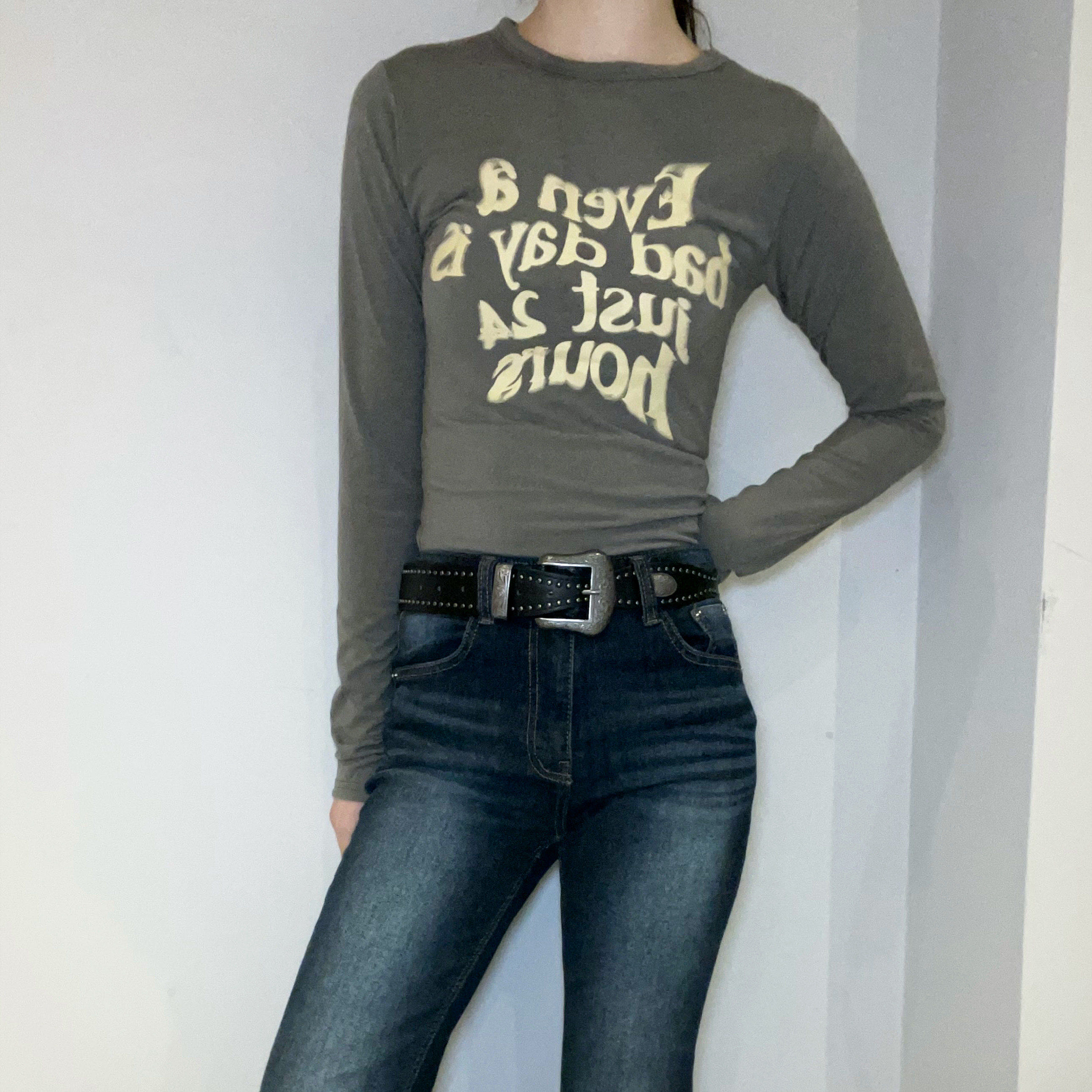 A403 Midnight Rodeo Buckle Belt