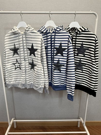 [WEBSITE EXCLUSIVE] C3307 Stellar Stripes Hoodie
