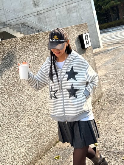 [WEBSITE EXCLUSIVE] C3307 Stellar Stripes Hoodie