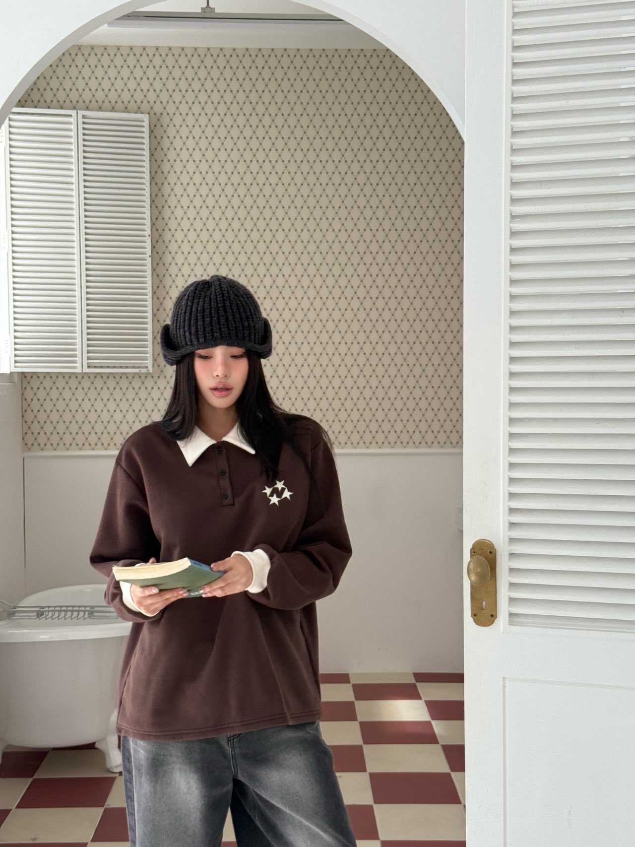 C3309 Star Scholar Sweater