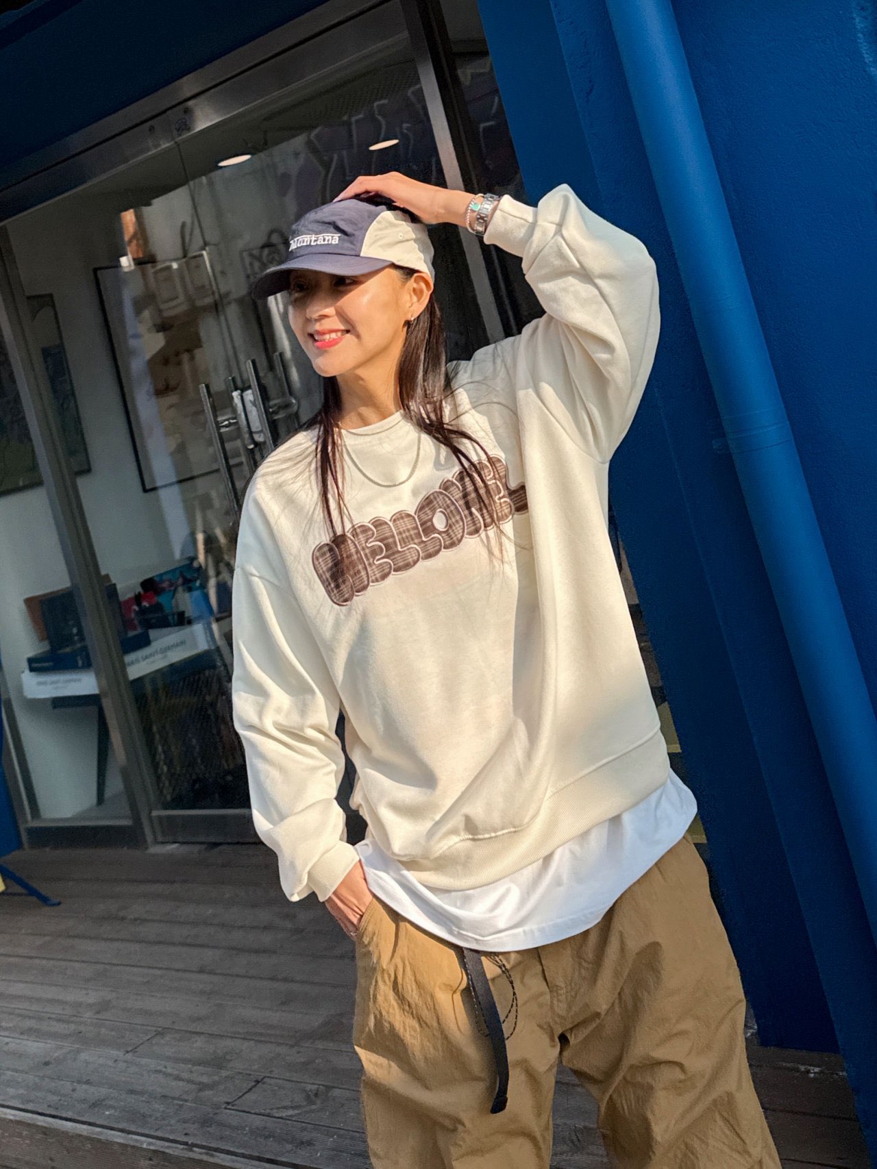 [Preorder 1st Drop Price] C3311 Hellohel Checkered Sweater