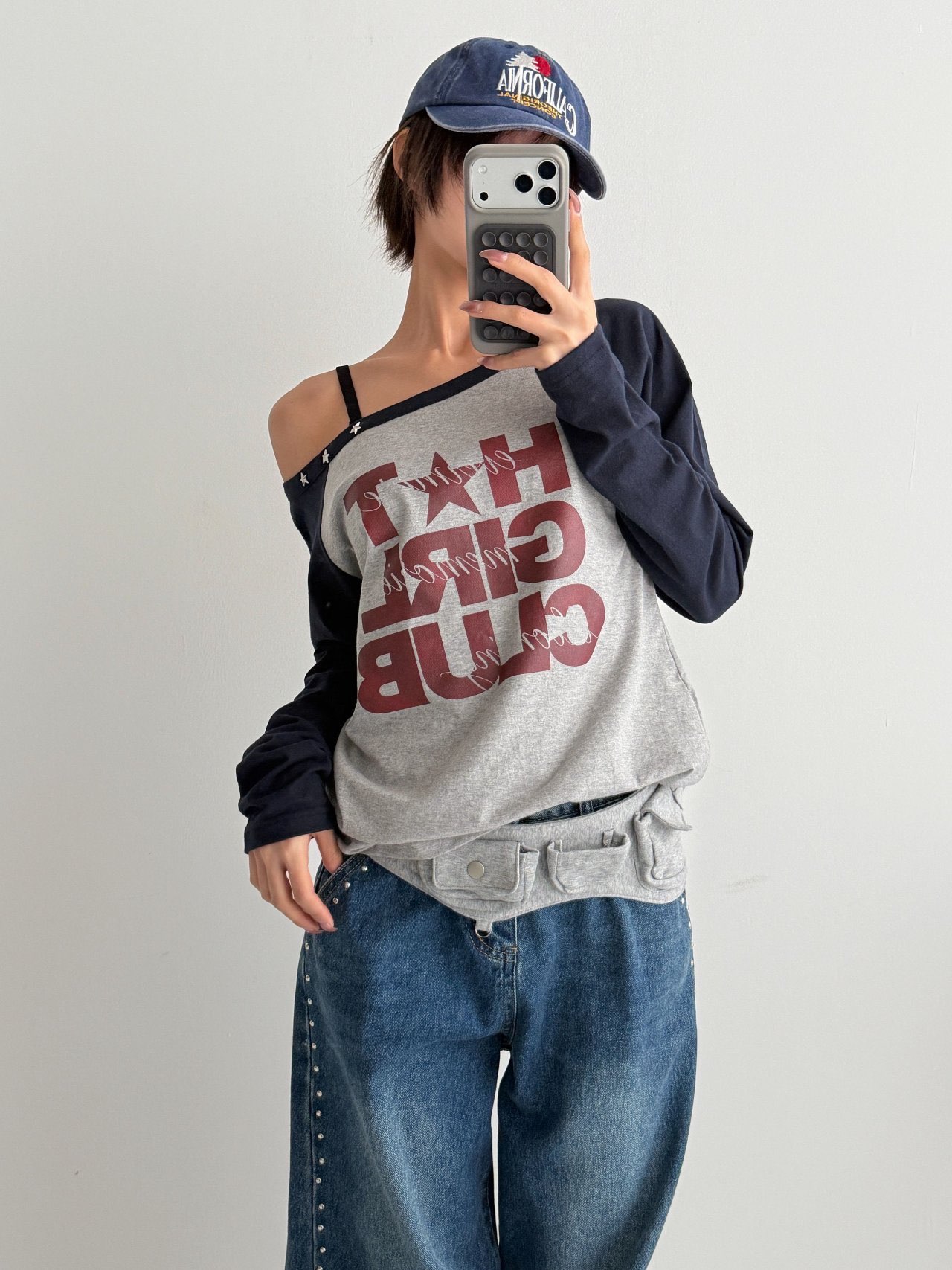 [Preorder 1st Drop Price] C3315 Hot Girl Club Sweater