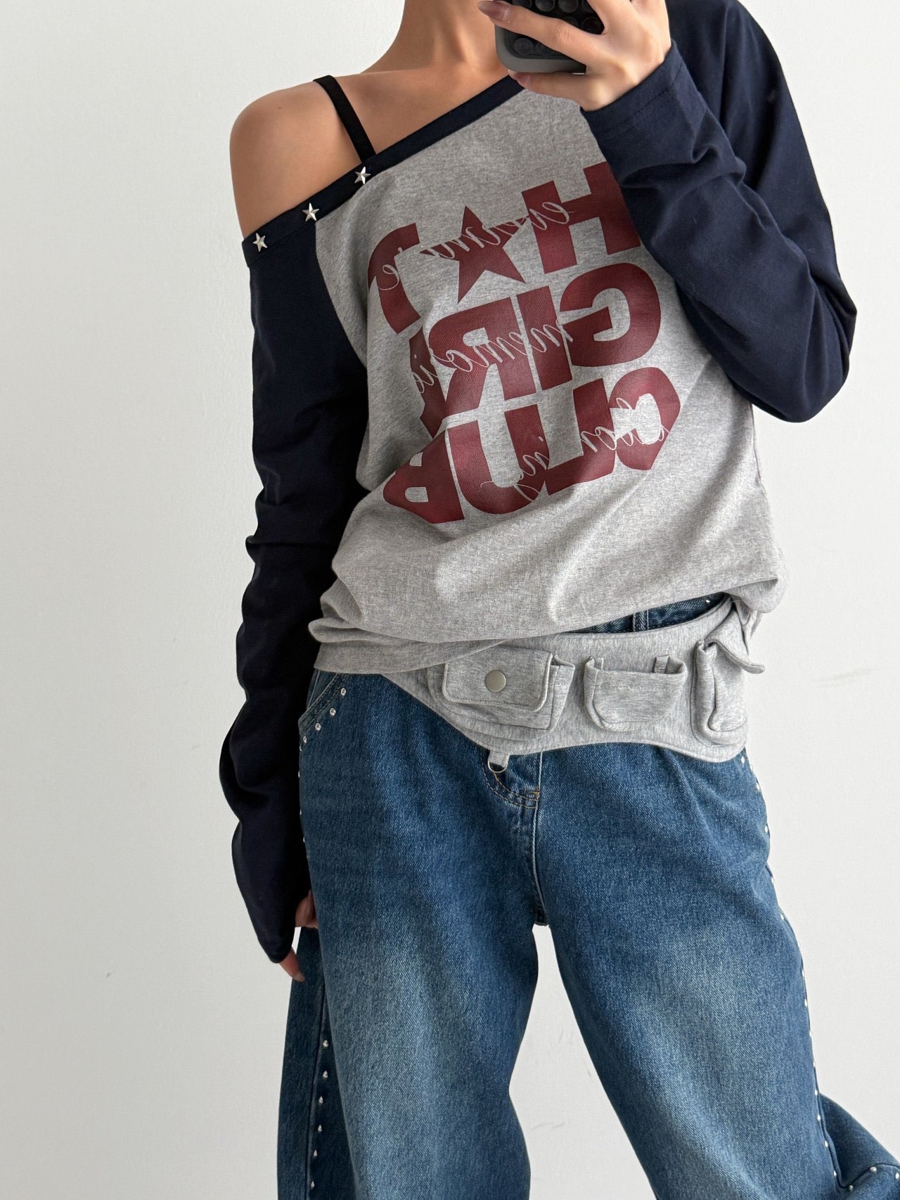 [Preorder 1st Drop Price] C3315 Hot Girl Club Sweater