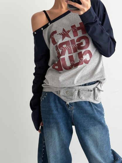 [Preorder 1st Drop Price] C3315 Hot Girl Club Sweater