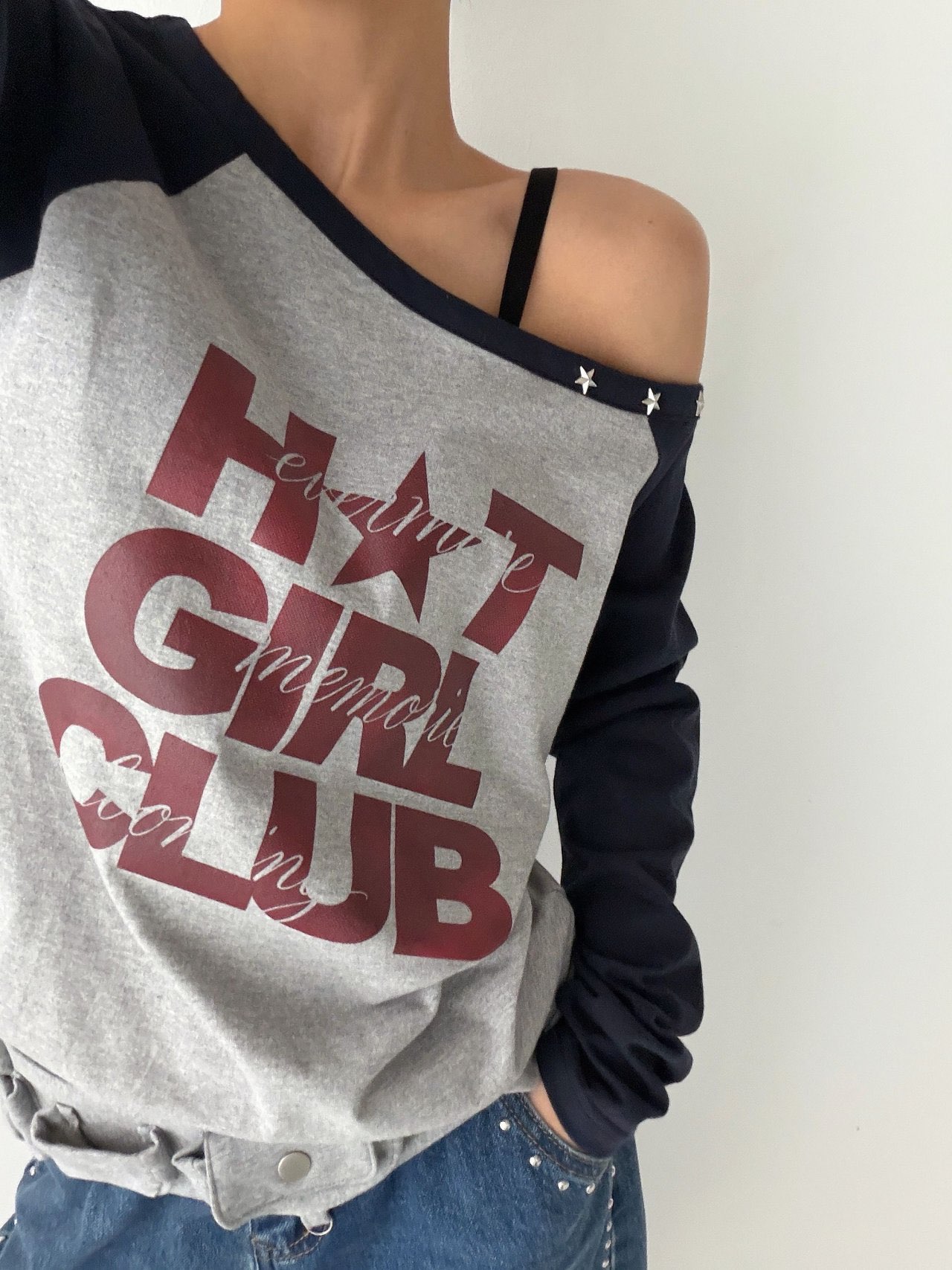 [Preorder 1st Drop Price] C3315 Hot Girl Club Sweater