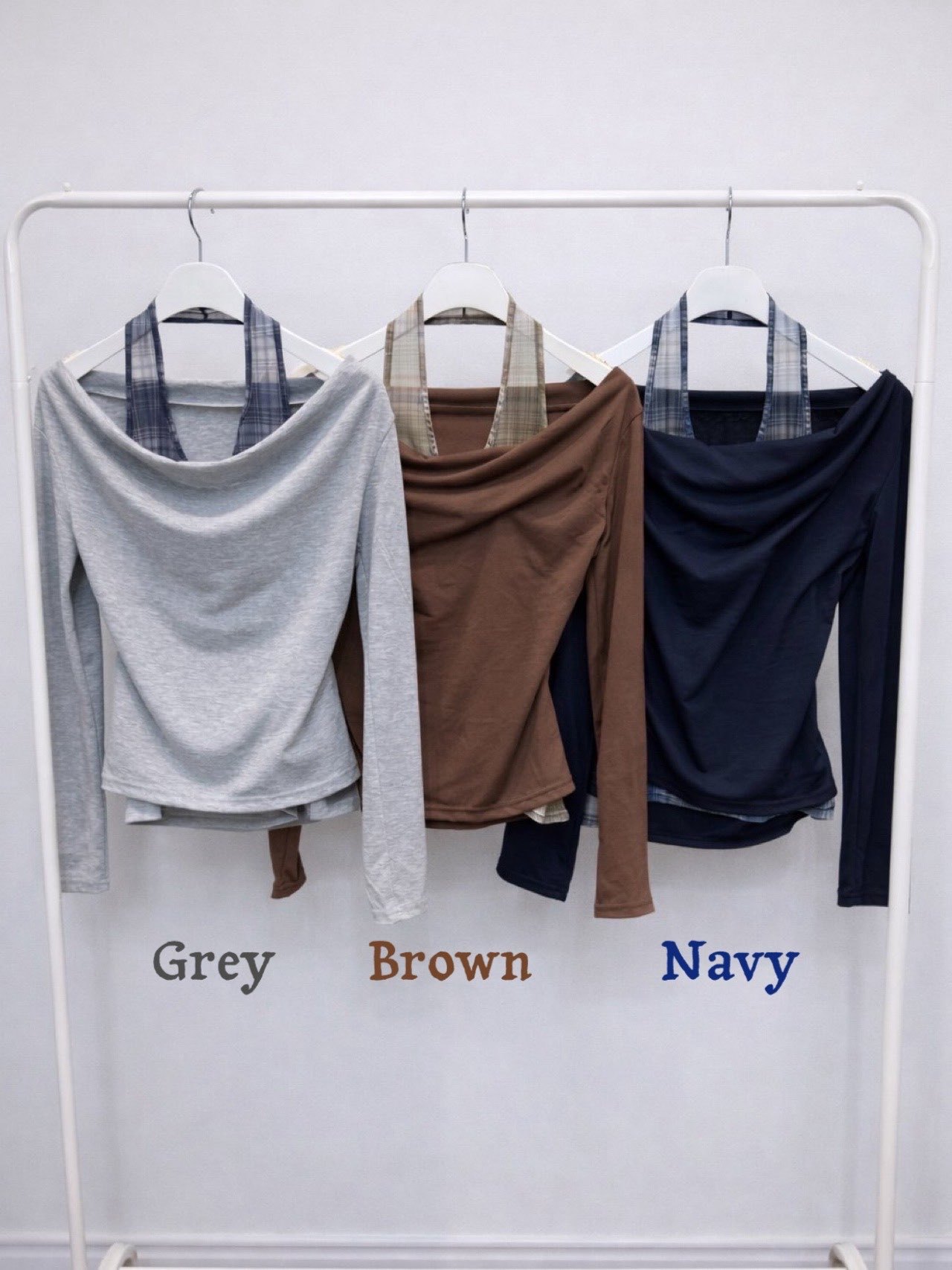 [Preorder 1st Drop Price] C3316 Cowlbound Layer Top