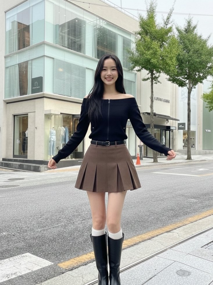 [Preorder 1st Drop Price] C3317 Zipper Bardot Top