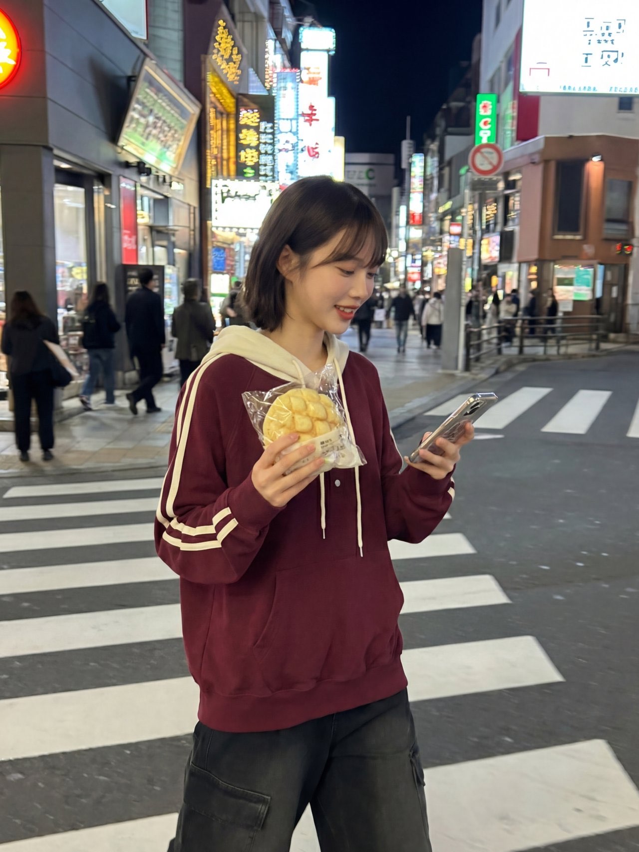 [Preorder 1st Drop Price] C3319 Crimson Henley Hoodie