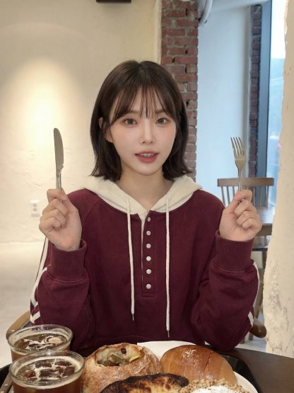 [Preorder 1st Drop Price] C3319 Crimson Henley Hoodie