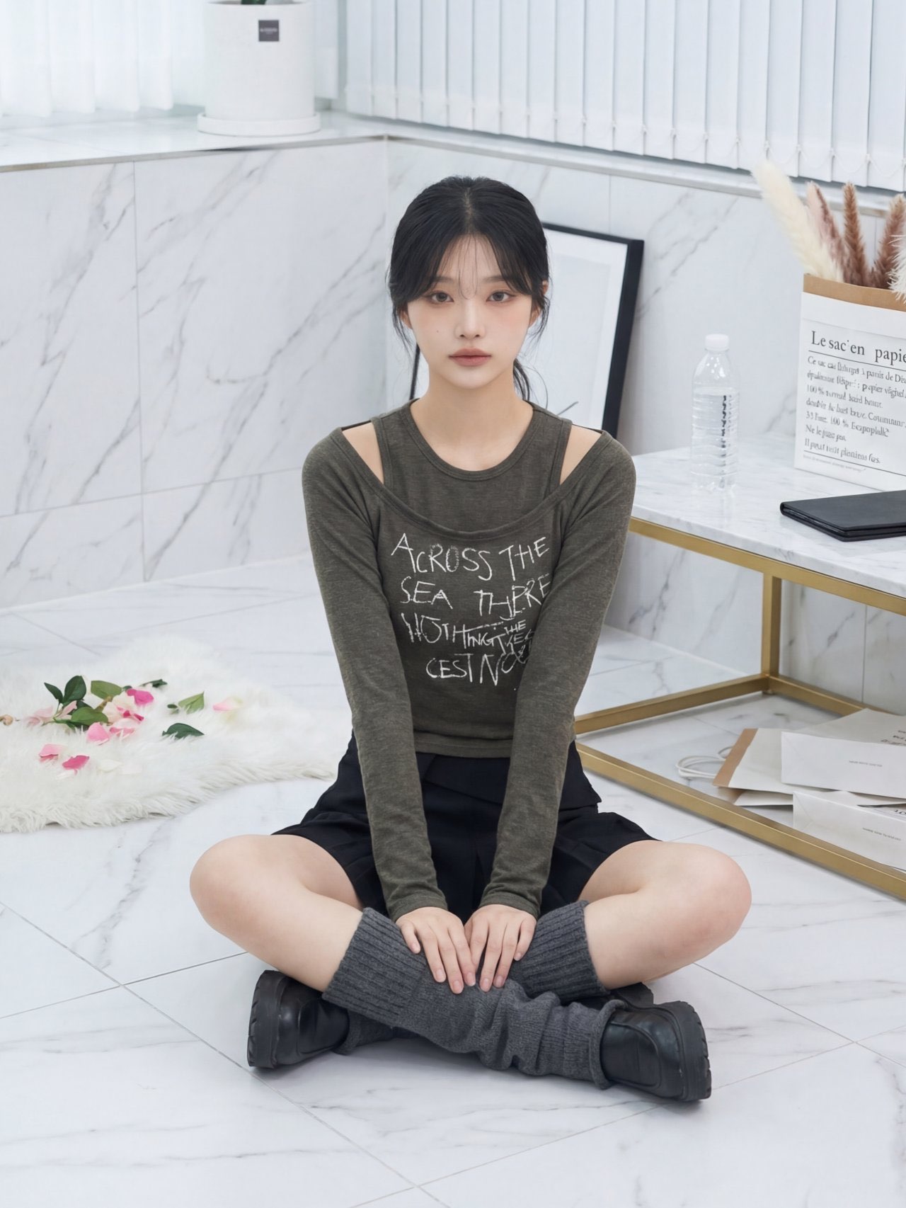 [Preorder 1st Drop Price] C3320 Seabound Graffiti Top