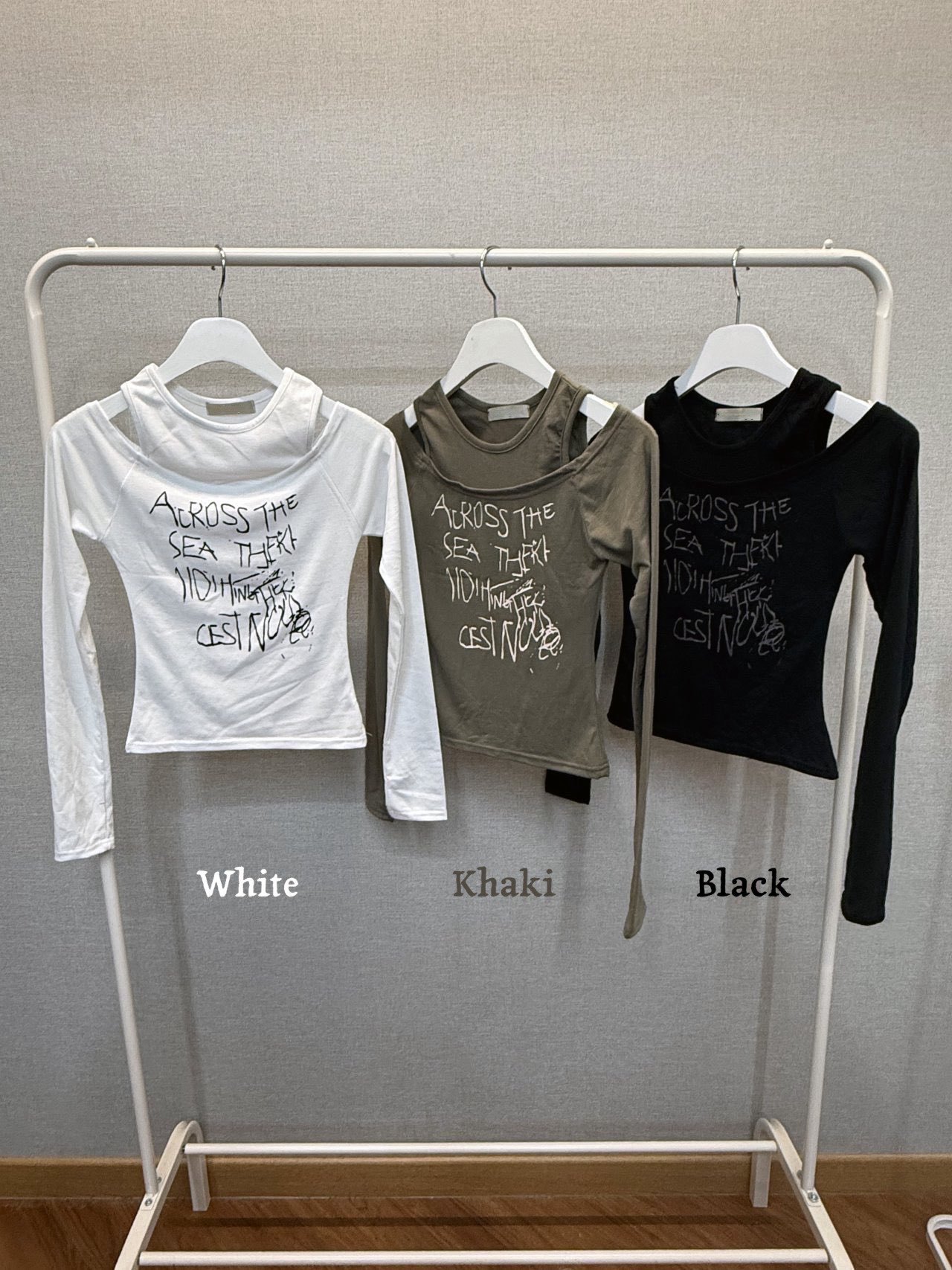 [Preorder 1st Drop Price] C3320 Seabound Graffiti Top