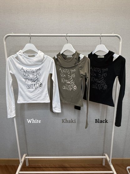 [Preorder 1st Drop Price] C3320 Seabound Graffiti Top