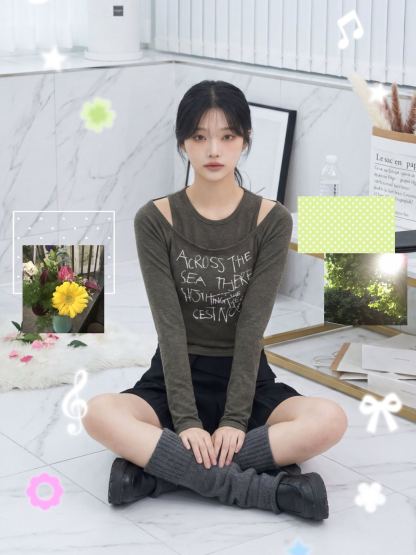 [Preorder 1st Drop Price] C3320 Seabound Graffiti Top