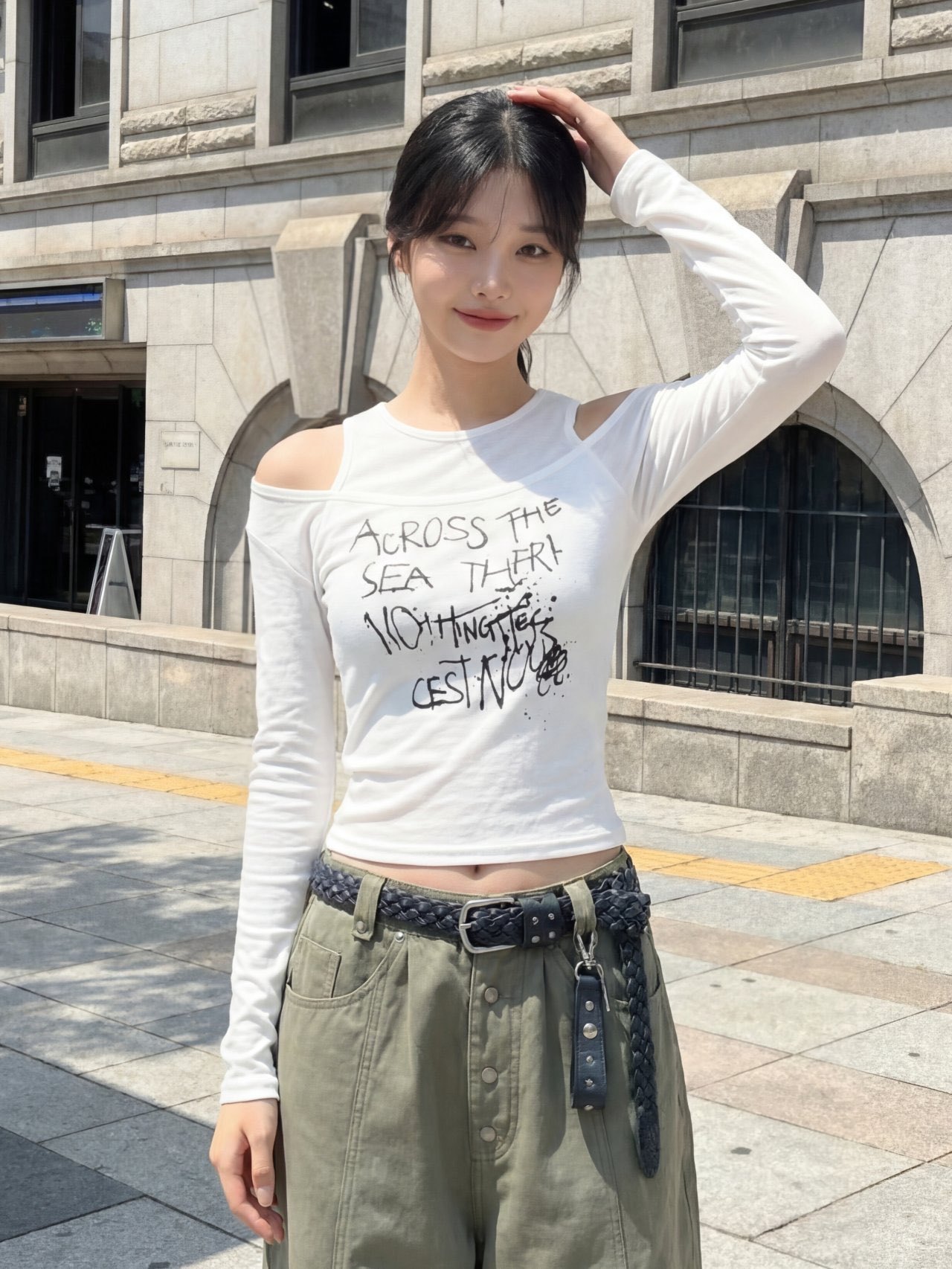 Seabound Graffiti Top