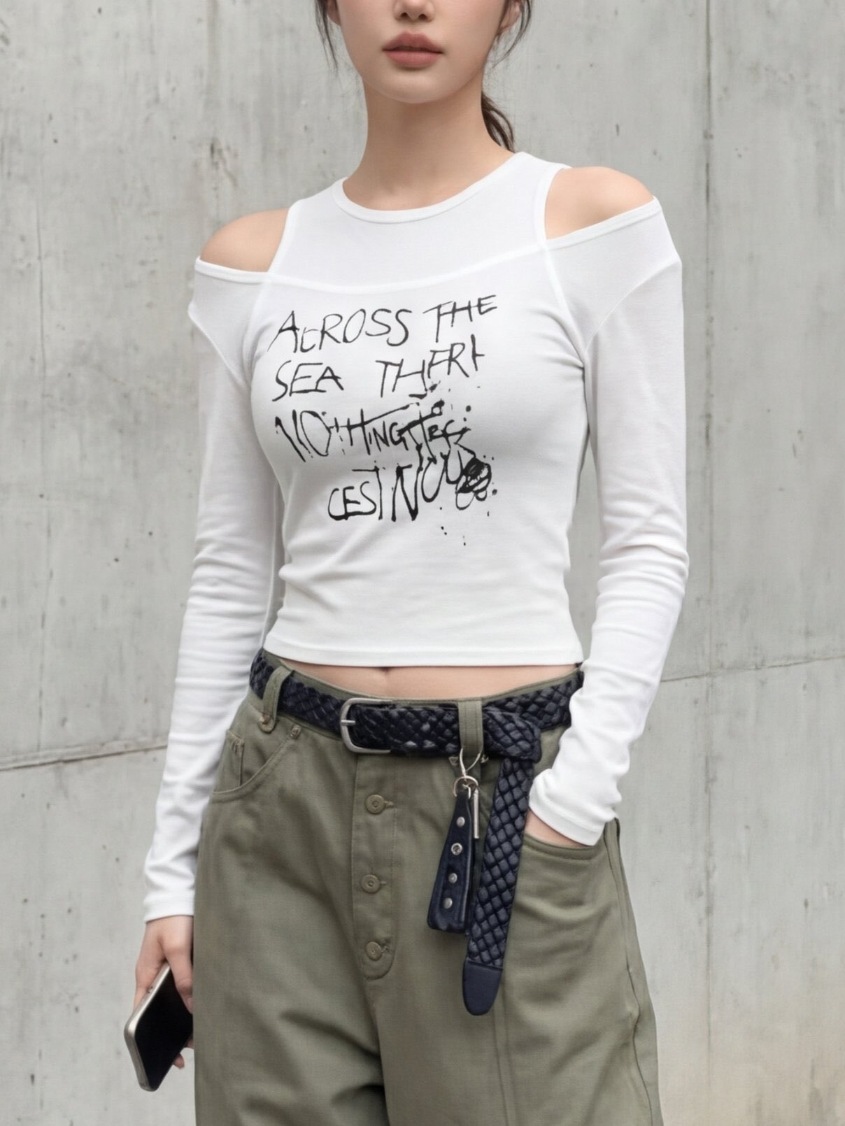 [Preorder 1st Drop Price] C3320 Seabound Graffiti Top