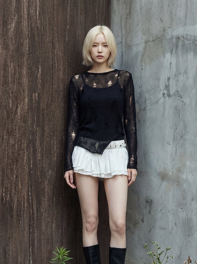 [Preorder 1st Drop Price] C3321 Broken Heart Sweater