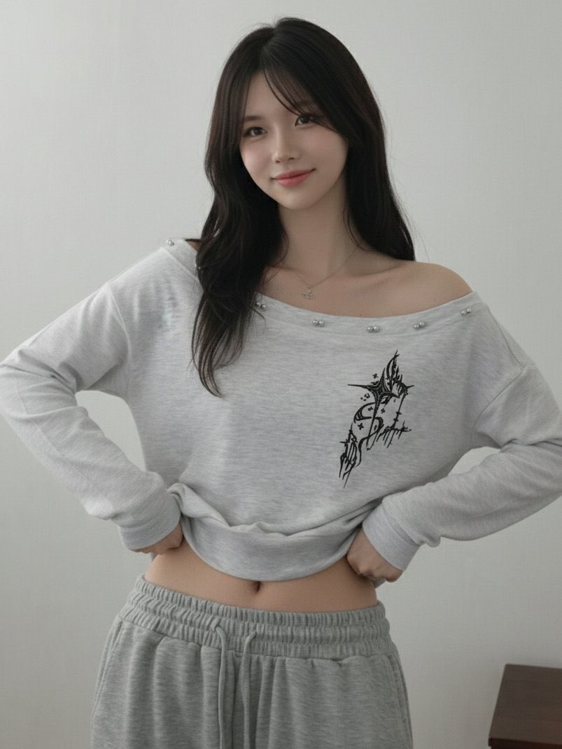 [Preorder 1st Drop Price] C3322 Cross Gothic Sweater