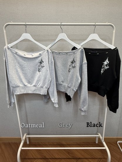[Preorder 1st Drop Price] C3322 Cross Gothic Sweater