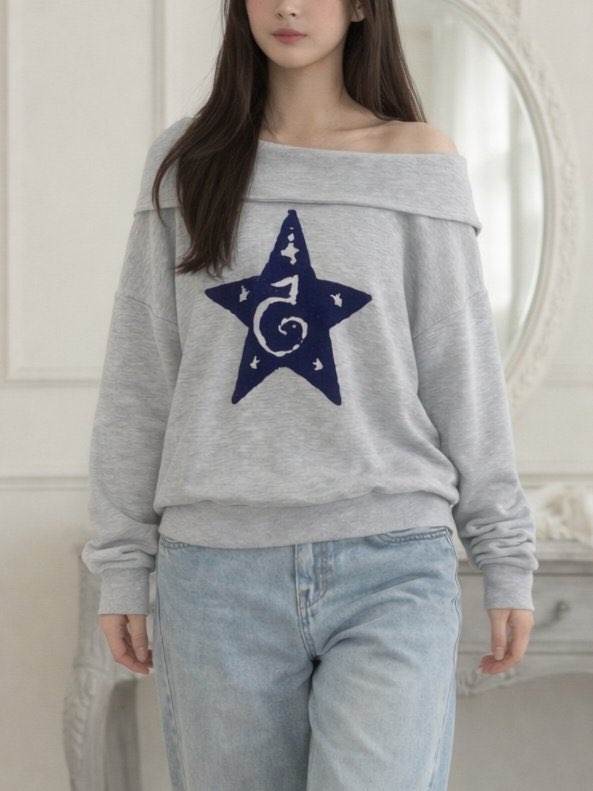 [Preorder 1st Drop Price] C3323 Number Stellar Sweater