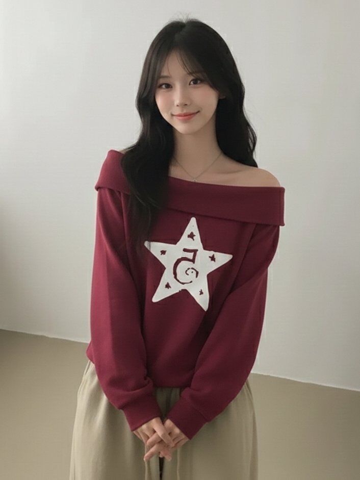 [Preorder 1st Drop Price] C3323 Number Stellar Sweater
