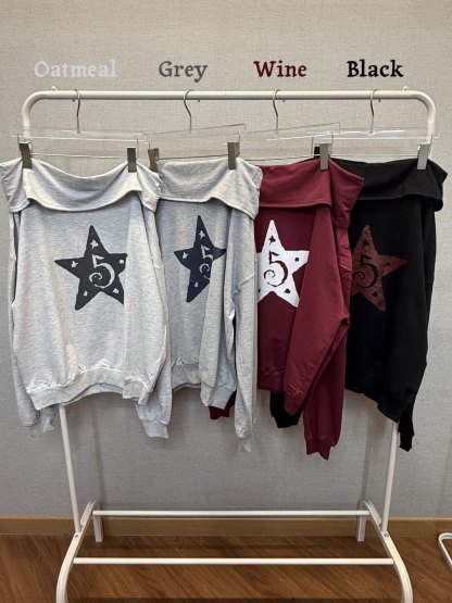 [Preorder 1st Drop Price] C3323 Number Stellar Sweater