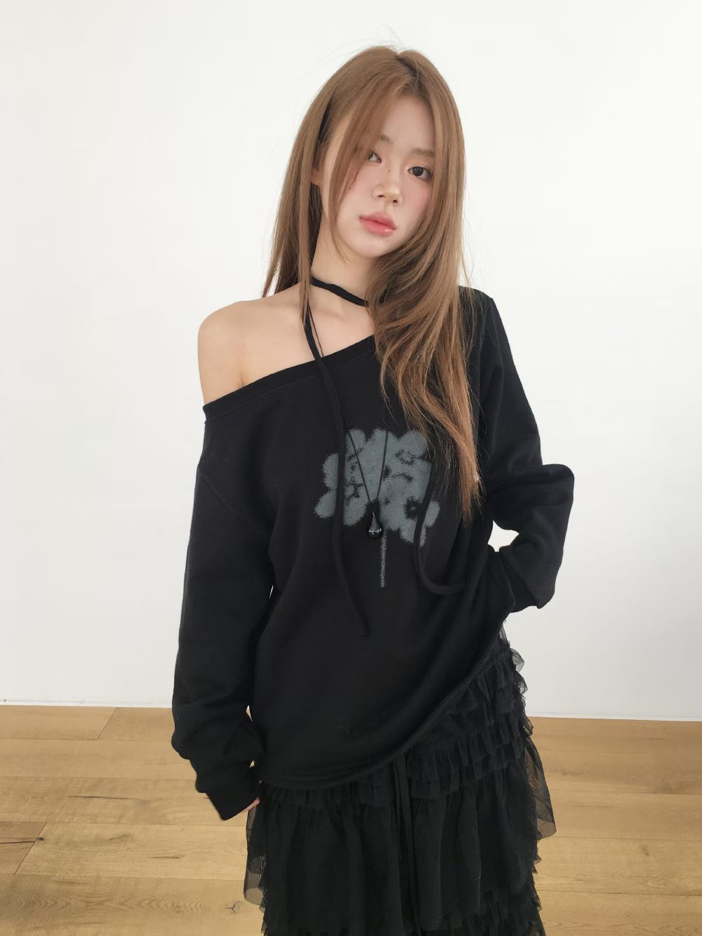 [Preorder 1st Drop Price] C3401 Floral Breeze Sweater