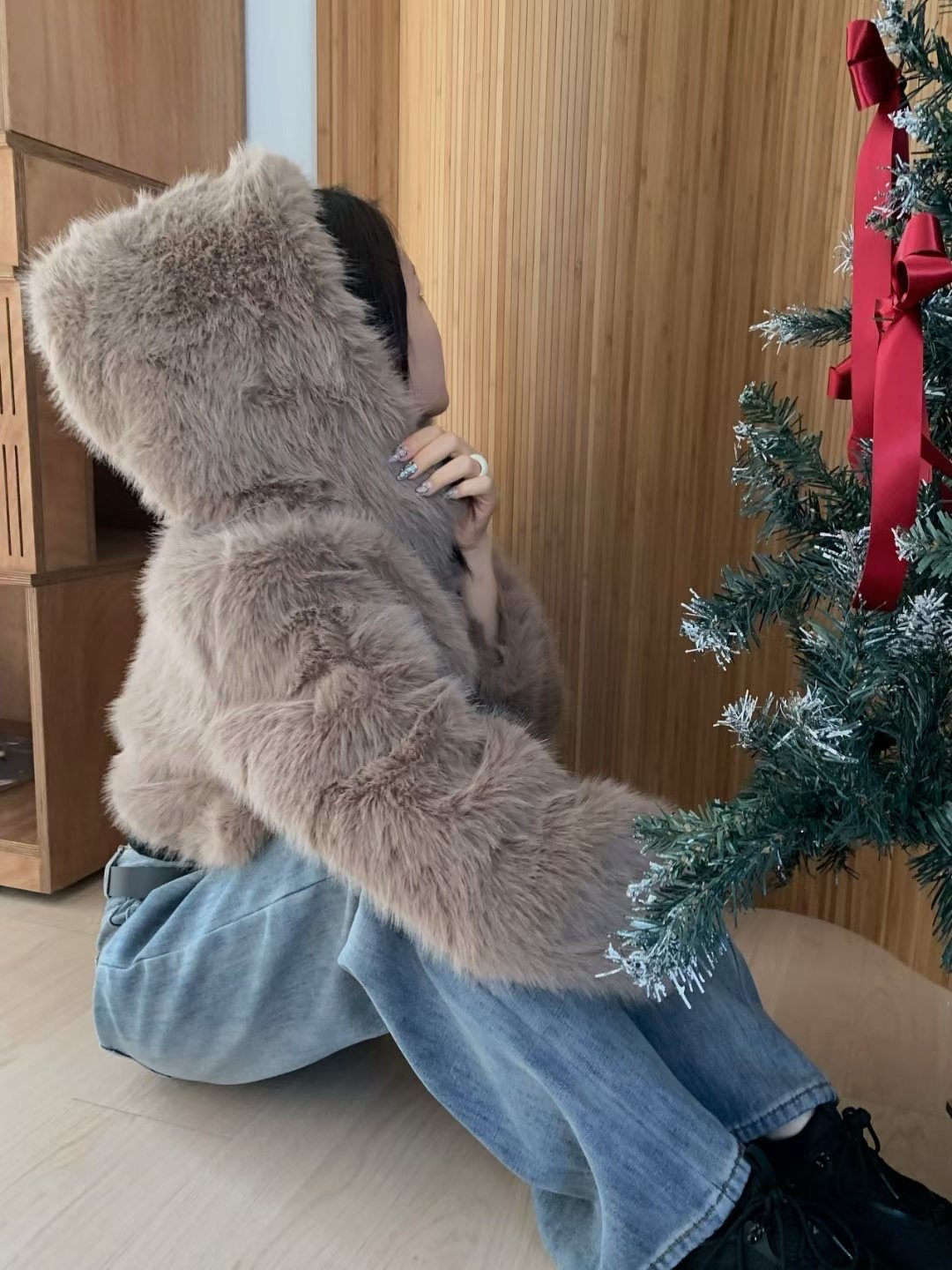 [WEBSITE EXCLUSIVE] C3504 Crop Cuddle Jacket