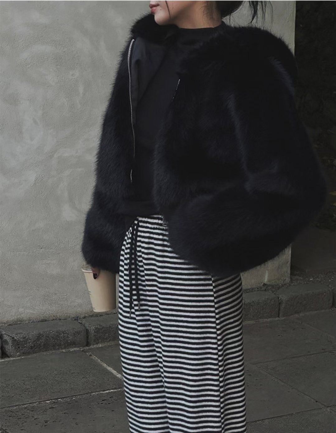 [WEBSITE EXCLUSIVE] C3504 Crop Cuddle Jacket