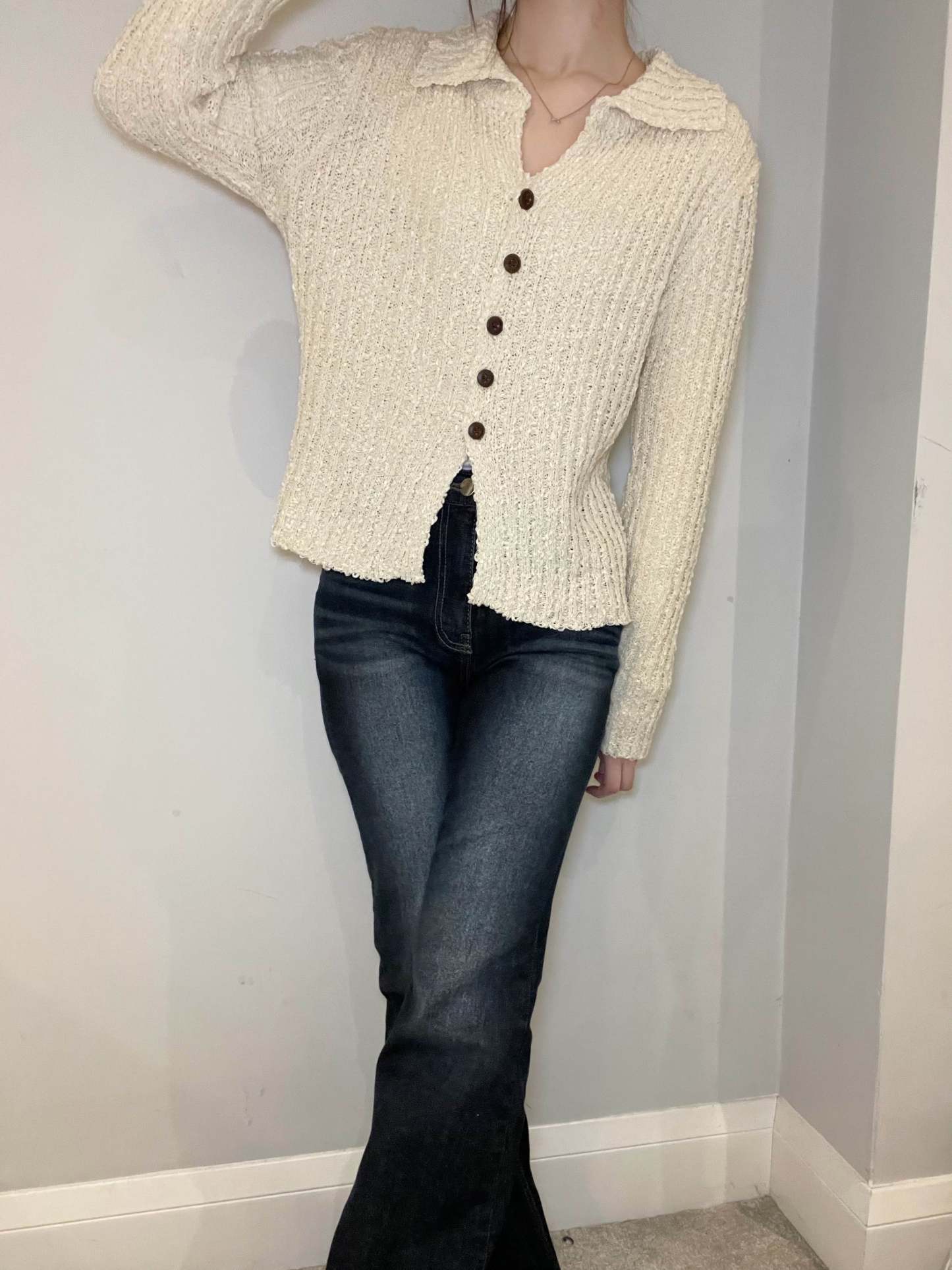 C3506 Elegance Knit Cardigan