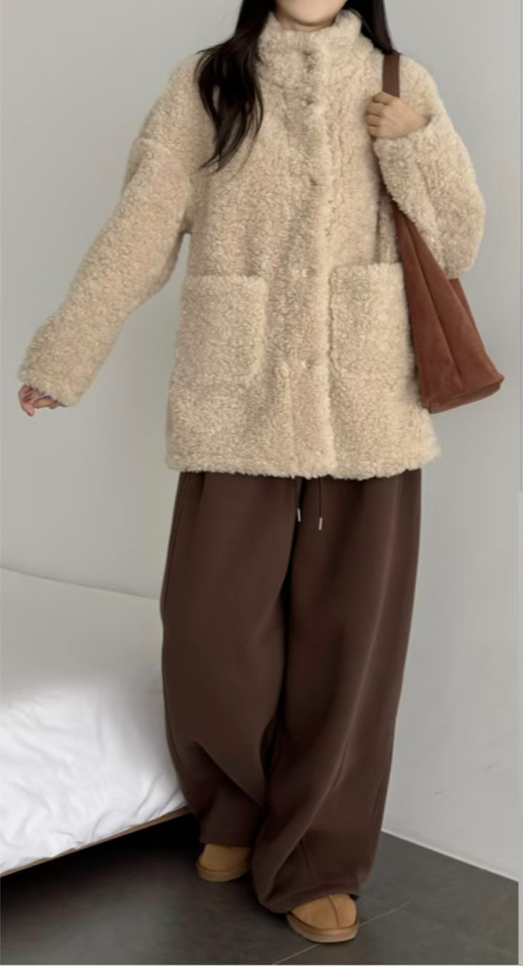 [Preorder 1st Drop Price] C3507 Soft Teddy Jacket