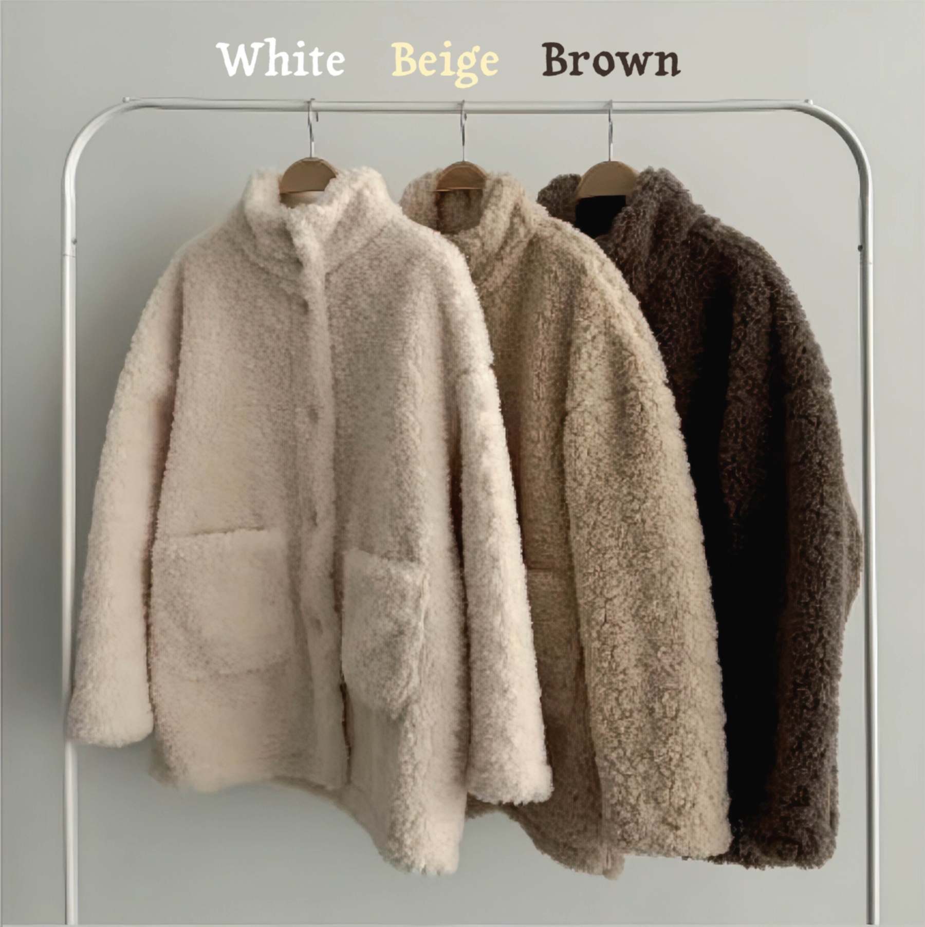 [Preorder 1st Drop Price] C3507 Soft Teddy Jacket