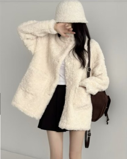 [Preorder 1st Drop Price] C3507 Soft Teddy Jacket