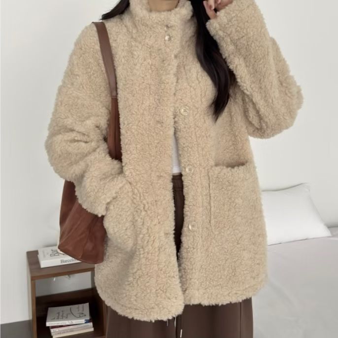 [Preorder 1st Drop Price] C3507 Soft Teddy Jacket