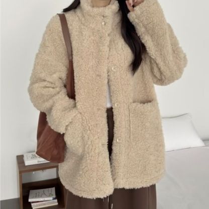 [Preorder 1st Drop Price] C3507 Soft Teddy Jacket