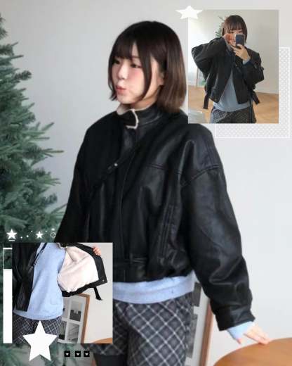 [Preorder 1st Drop Price] C3508 Rebel Leather Bomber Jacket