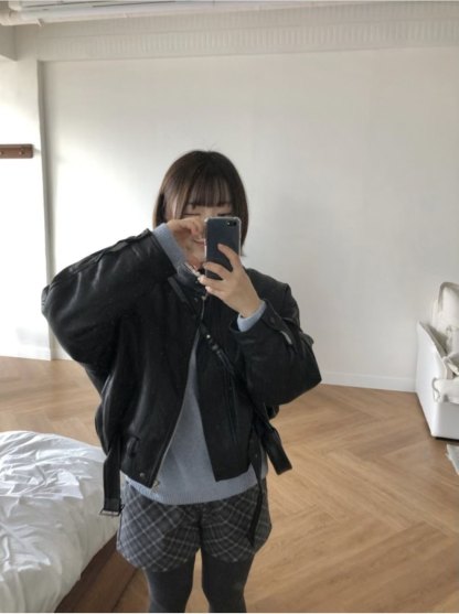 [Preorder 1st Drop Price] C3508 Rebel Leather Bomber Jacket