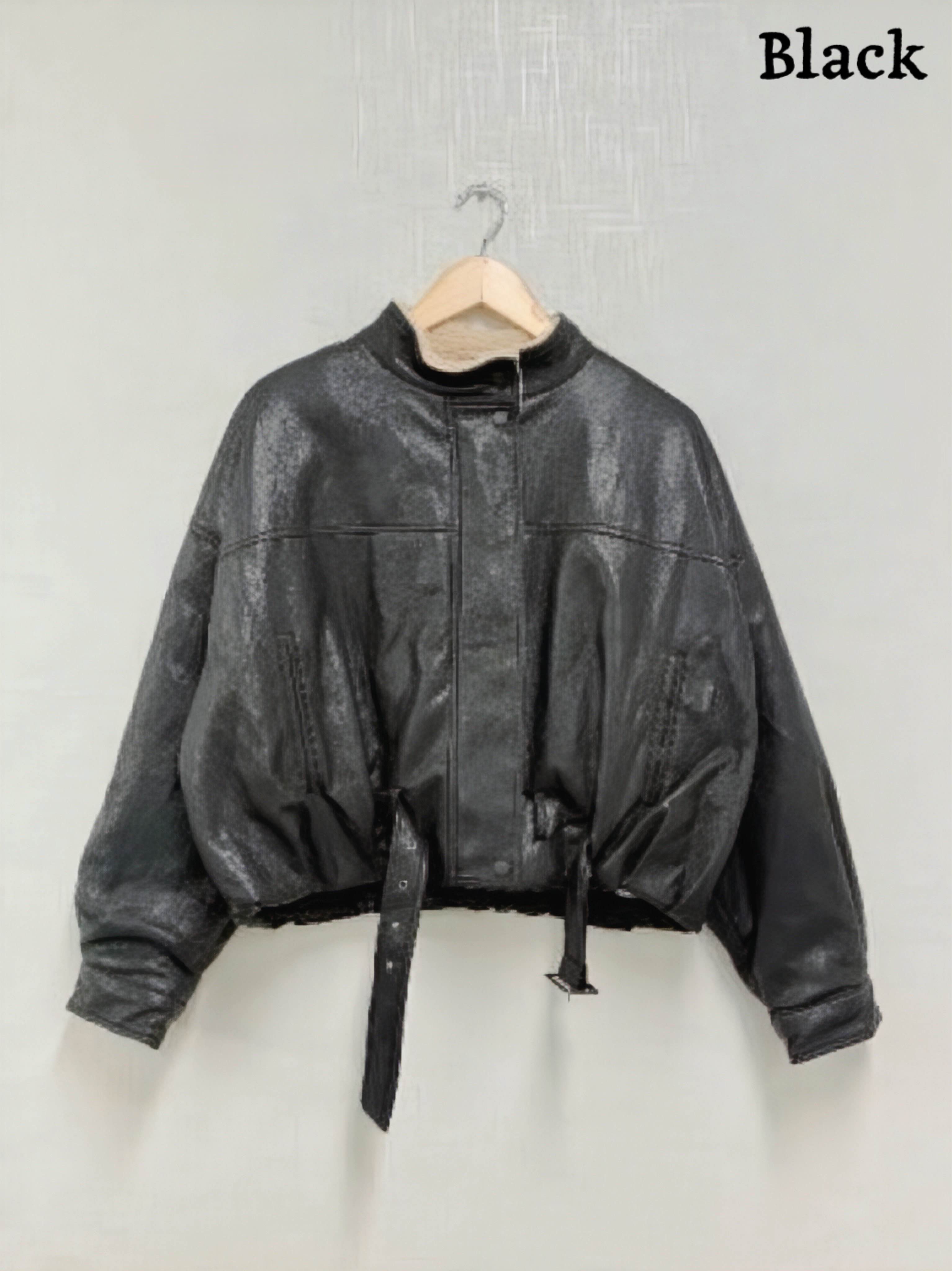 [Preorder 1st Drop Price] C3508 Rebel Leather Bomber Jacket