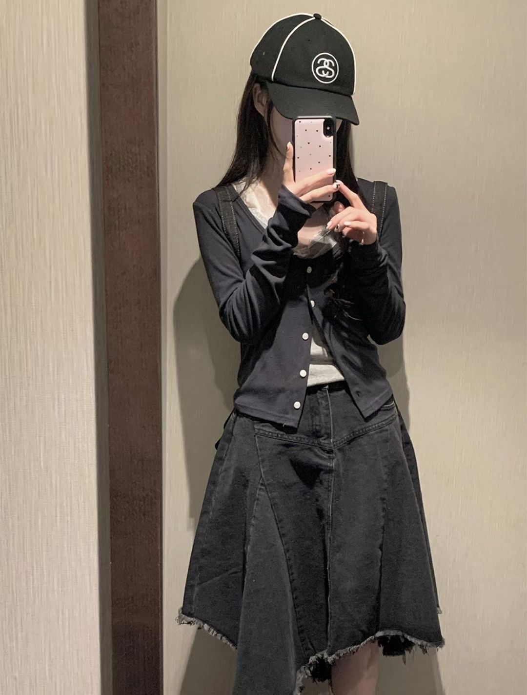 [Preorder 1st Drop Price] C3509 Denim Midi Skirt