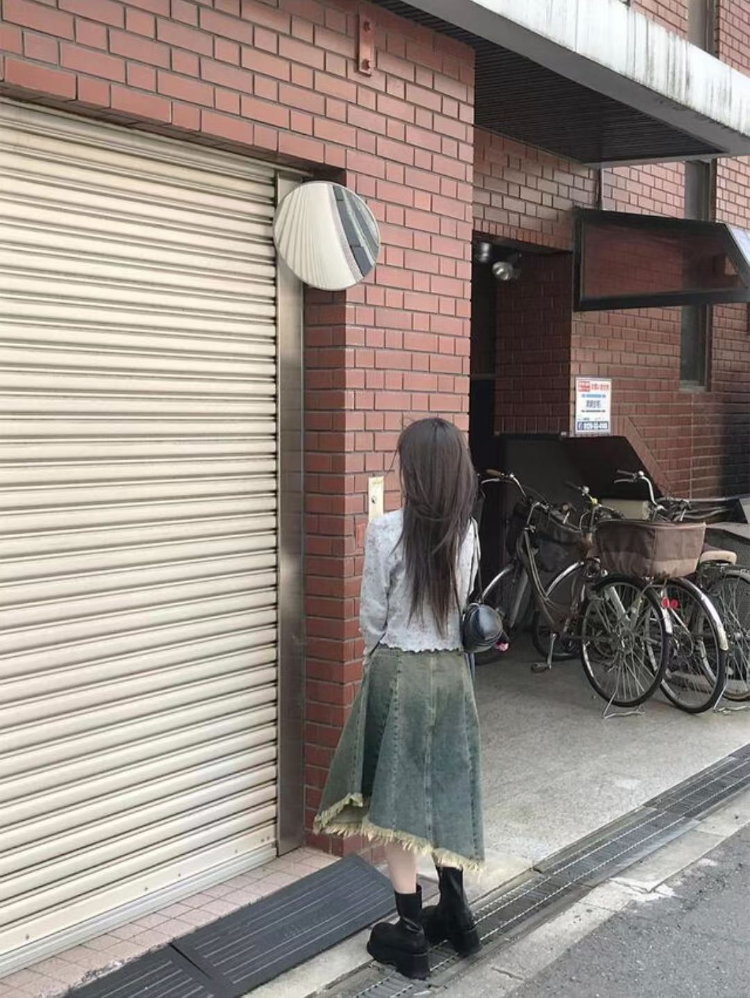 [Preorder 1st Drop Price] C3509 Denim Midi Skirt