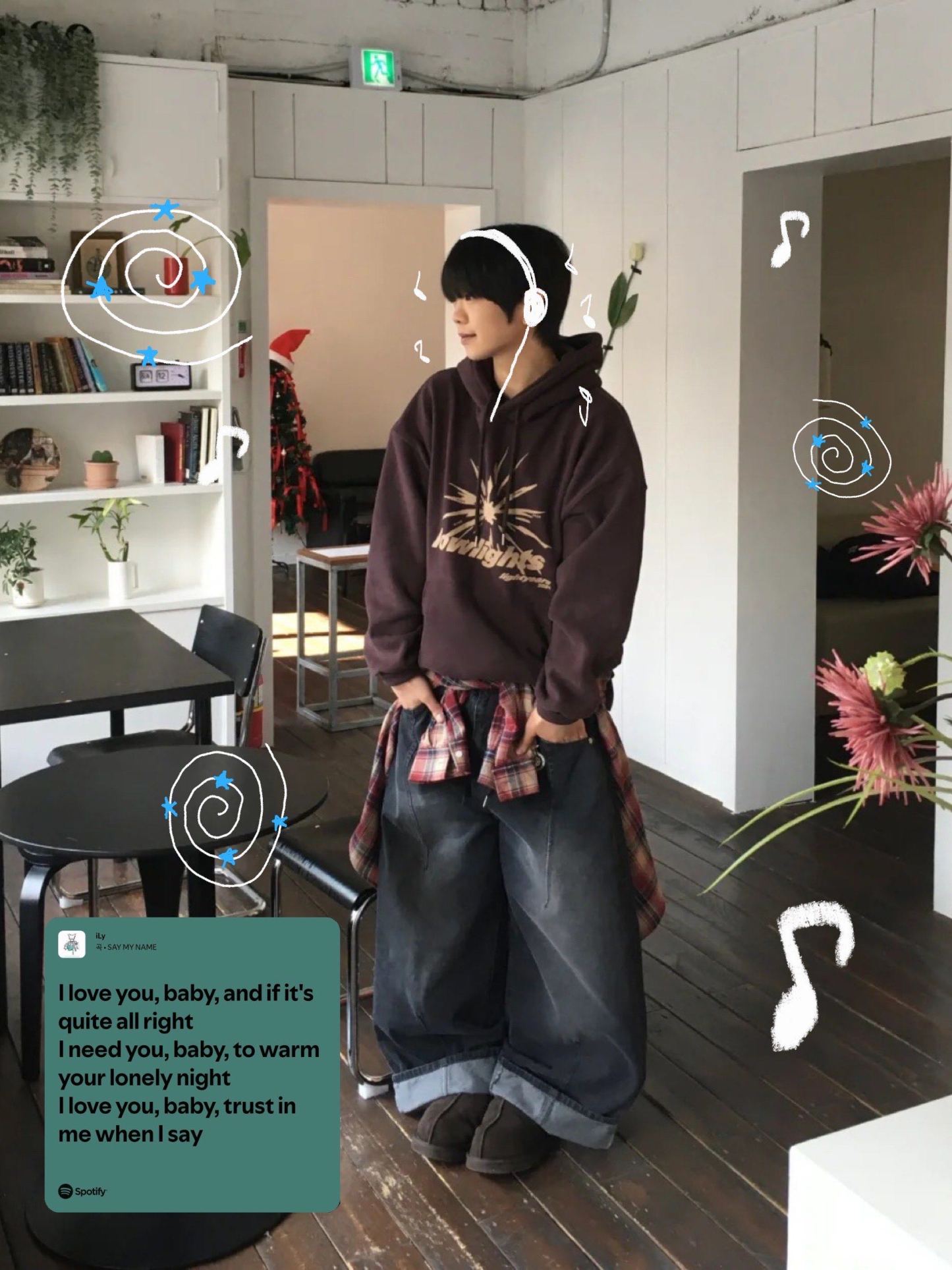 [Preorder 1st Drop Price] C3601 Lowlights Firework Hoodie