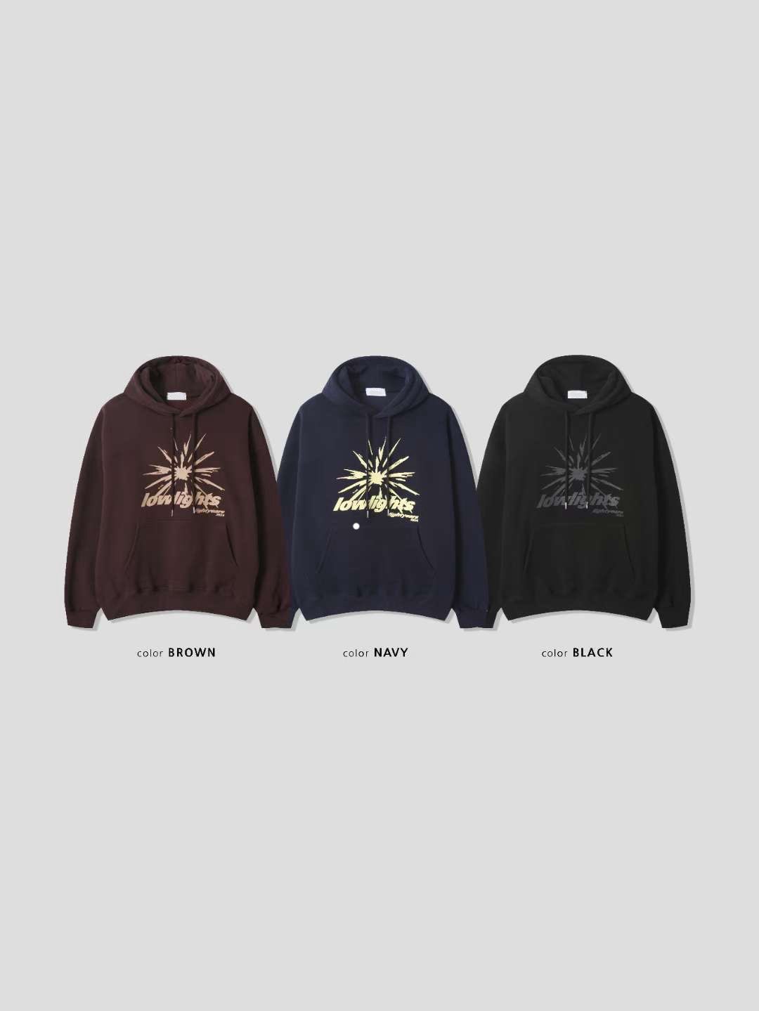 [Preorder 1st Drop Price] C3601 Lowlights Firework Hoodie