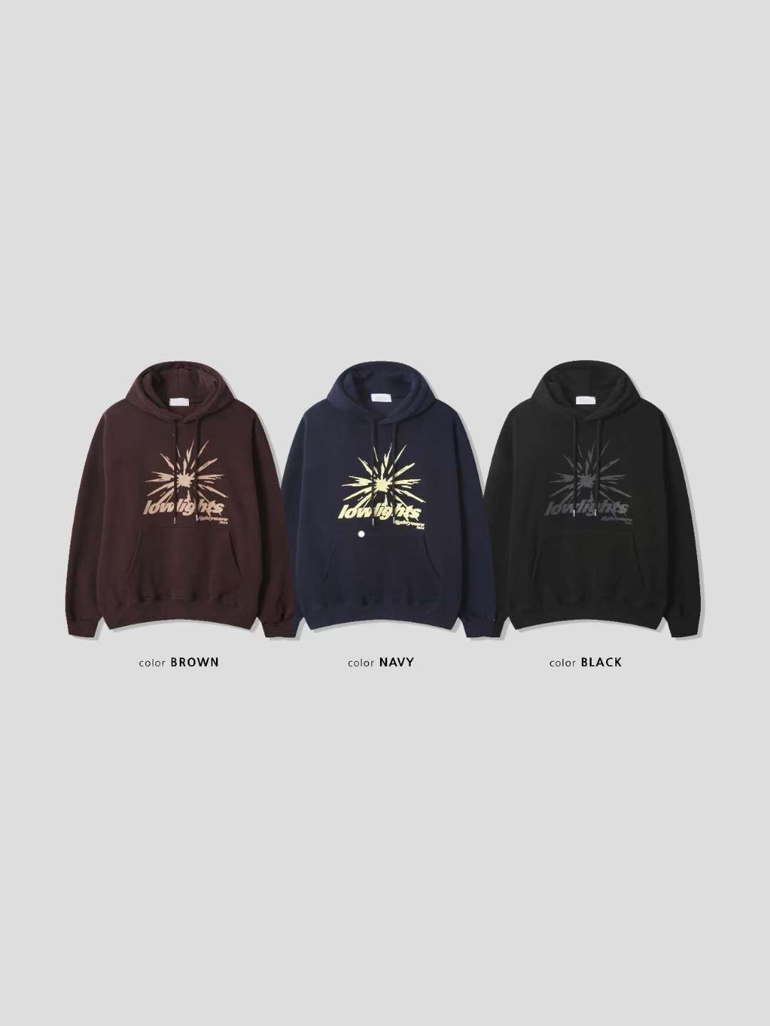 [Preorder 1st Drop Price] C3601 Lowlights Firework Hoodie