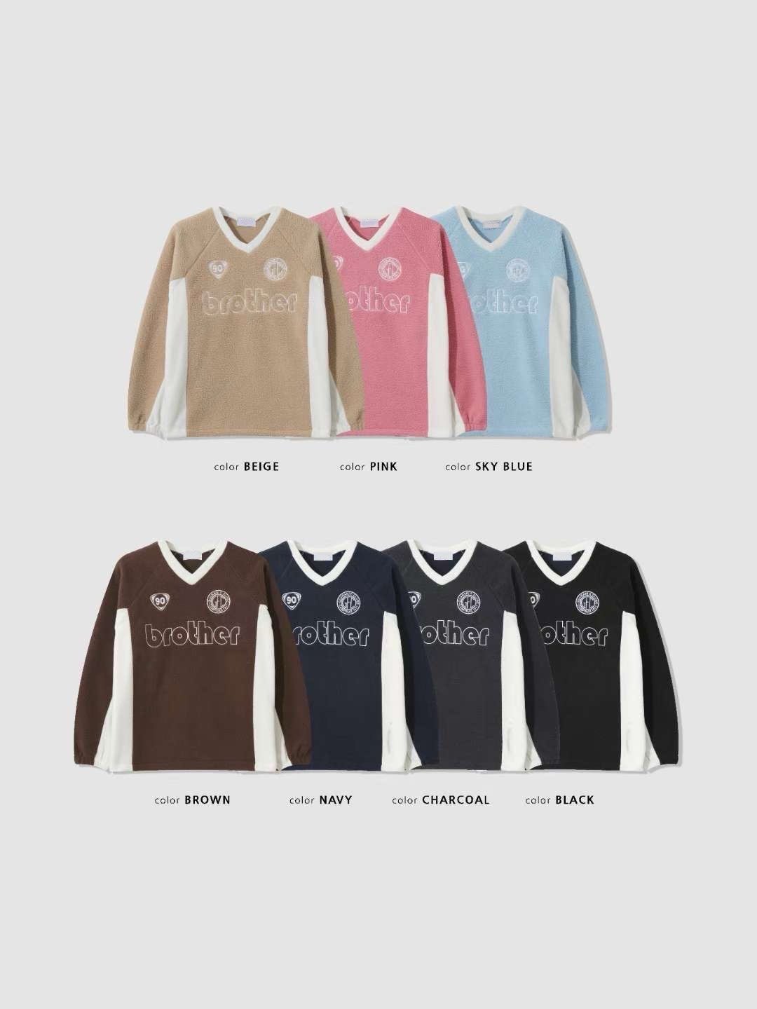 [Preorder 1st Drop Price] C3603 Brother Fleece Sweater