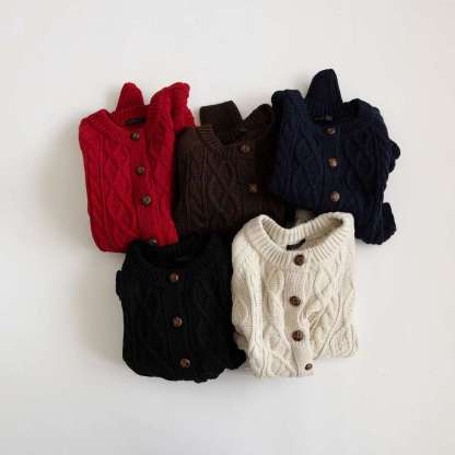 [WEBSITE EXCLUSIVE] C3702 Twist Knit Cardigan