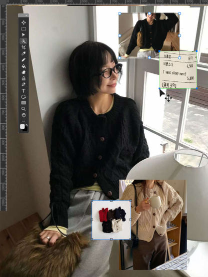 [WEBSITE EXCLUSIVE] C3702 Twist Knit Cardigan